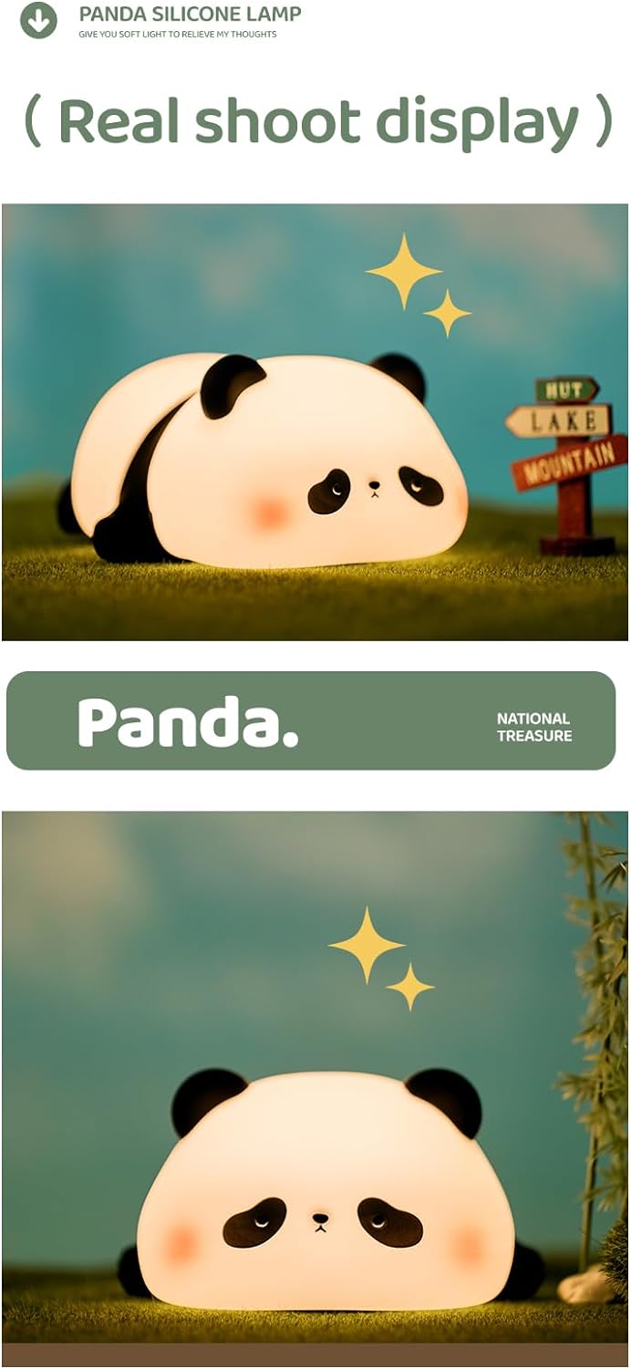 Cute Panda Night Light